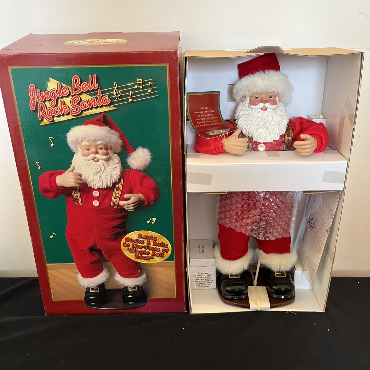 Rock Santa Collectibles Jingle Bell Rock Animated Santa Rock Santa Collectibles Jingle Bell Rock Animated Santa