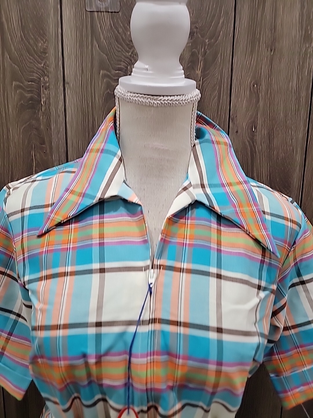 Vintage Mod  Gogo Shift Skimma Housedress 60s 70s… - image 5
