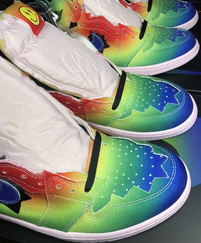 J Balvin Nike Air Jordan 1 | US Men's Size 13 | DC3481-900 194500258884 |  eBay