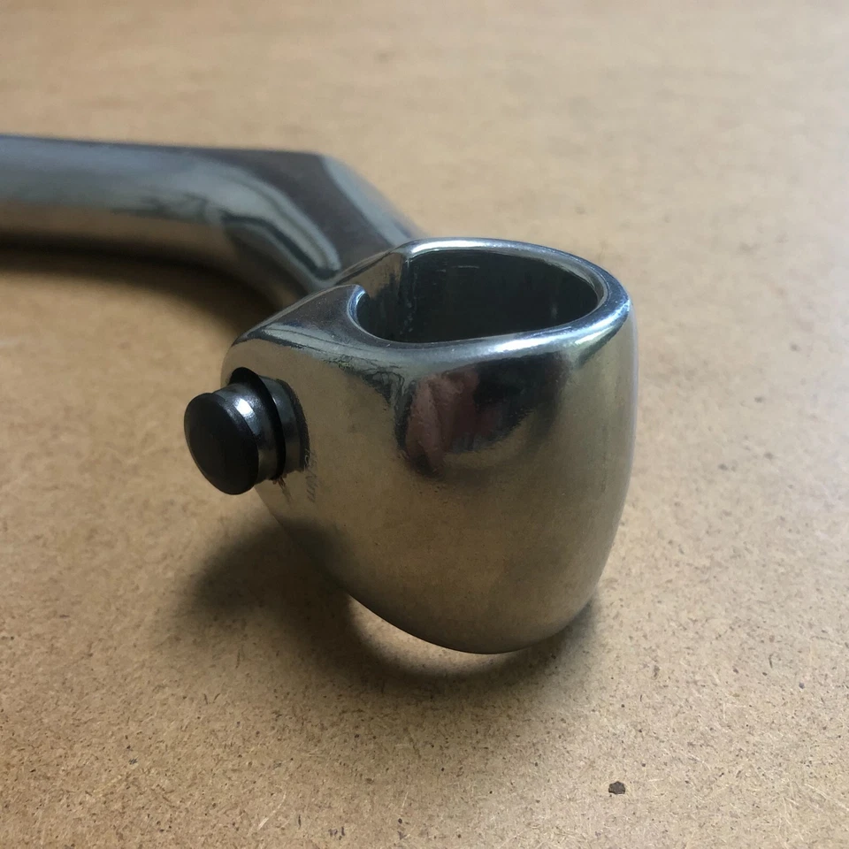 Nuevo poste de vástago de pluma KALLOY diámetro 7/8" 22,2 mm longitud 180 mm plata brillante Foto 3 de 4