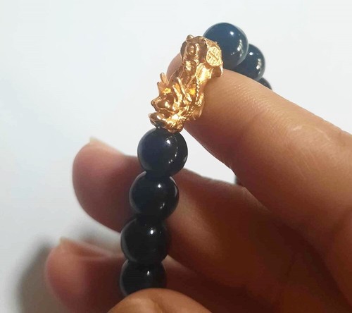 Pixiu Armband LP Maha Sila Pu MahaSila Thai Buddha Amulett Viel Glück Reich - Bild 8 von 10