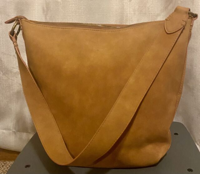 Universal Thread Faux Leather Large Shoulder Bag Purse Tan Camel Universal Thread Faux Leather Large Shoulder Bag Purse Tan Camel