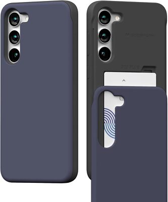 GOOSPERY French 2 Card Bumper Cover for iPhone 15 14 Pro Max Galaxy S24 S23 Case