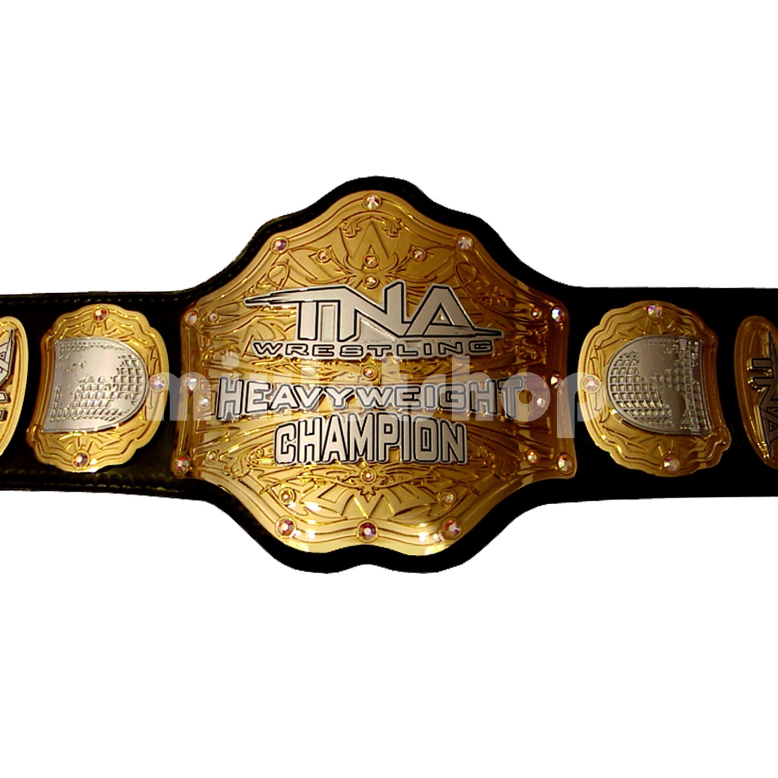TNA Legends Heavy Weight Championship Wrestling Belt Zinc With Chrome
