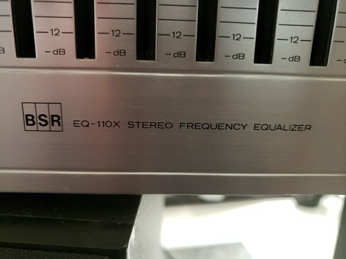 BSR EQ-110X 10 Band Stereo Frequency Graphic Equalizer - Bild 2 von 10
