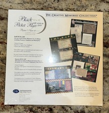Creative Memories 12x12 Black Pocket Pages