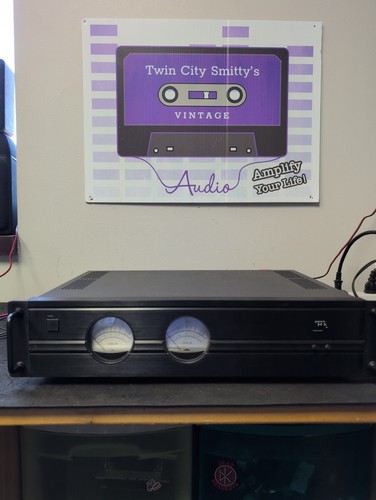 Carver TFM 35x Stereo/Mono Power Amplifier Tested Working. **See Description**