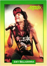 Rock Cards Series 1 #49 Joey Belladonna Single Card 1991 Brockum