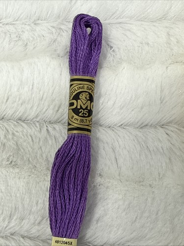 DMC Mouline Special 25 6-Strand Embroidery Floss Box of 12 Lavender #208 - Picture 4 of 5