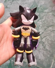 New DC x Sonic The Hedgehog - 5" Shadow Batman Prototype Test Shot Jakks Pacific