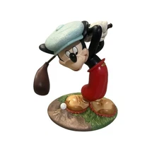 WDCC Mickey Mouse Canine Caddy What A Swell Day For A Game Of Golf Figurine COA