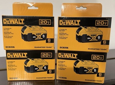 DEWALT 20V MAX 6Ah Lithium-Ionen Akku, werkseitig versiegelt Einzelpack