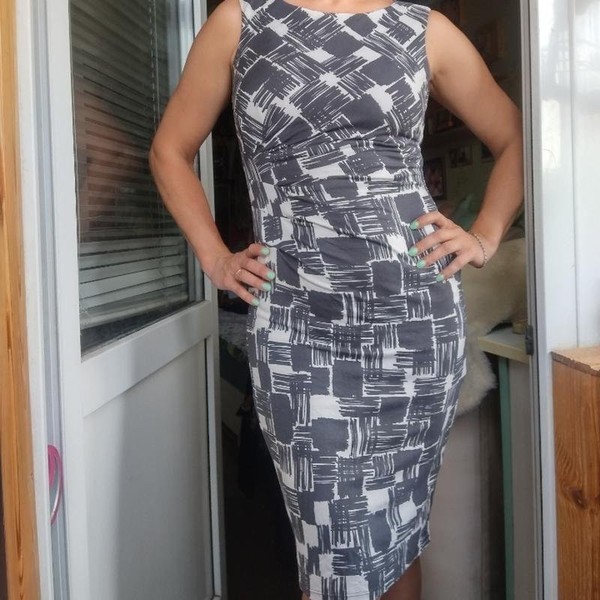 Women Phase Eight Dress Black Viscose 36