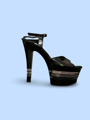 Pleaser Black Platform Heels