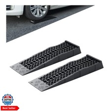 Ramps Low Profile Plastic Car Service Ramps 3 Ton Truck Vehicle - 2 Pack