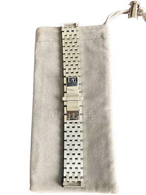 MICHELE DECO 16 Two Tone SS/ Rose Gold 16mm watch bracelet 