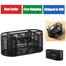 Amazon Basics Mesh Desk Organizer with Pen Holder  Pullout Drawer