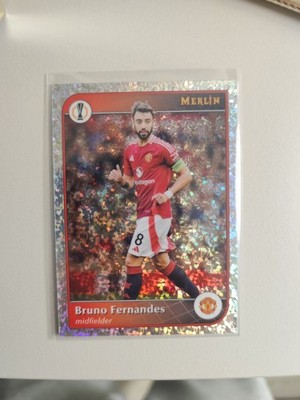 Bruno Fernandes SP Mini Diamond Refractor Topps Merlin 25/26 Manchester United