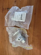 Multi-Turn  Dual Angle Stop valve 1/2 x, 3/8x 3/8 Comp.