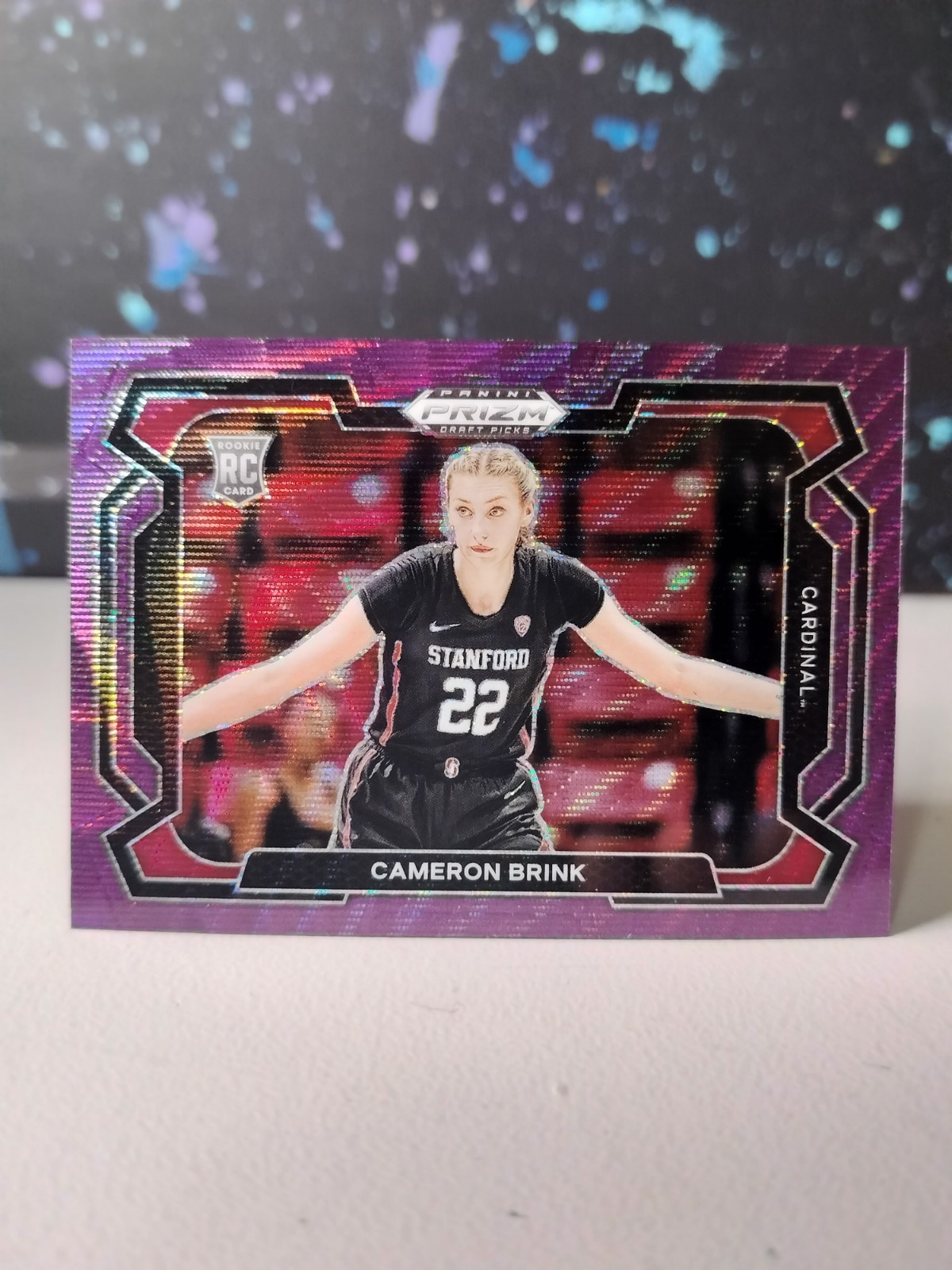 Cameron Brink 2024 Panini Prizm Draft Picks Variation Purple Wave Prizm #89 (RC)