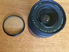 Canon EF-S 18-55mm f/3.5-5.6 II USM 58mm Lens Bundle MINT