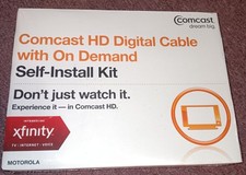 Comcast HD Digital Cable with ON Demand Self-Install Kit.  NEW SEALED  