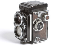 Rolleiflex 2,8 D TLR 6x6 con obiettivo Carl Zeiss Planar 2,8/80 fotocamera medio formato