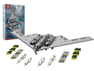 Kampfjet Bausatz 33038, B2 Militärbomber für Erwachsene, Coole Flugzeug Klemm... - Bild 1 von 4