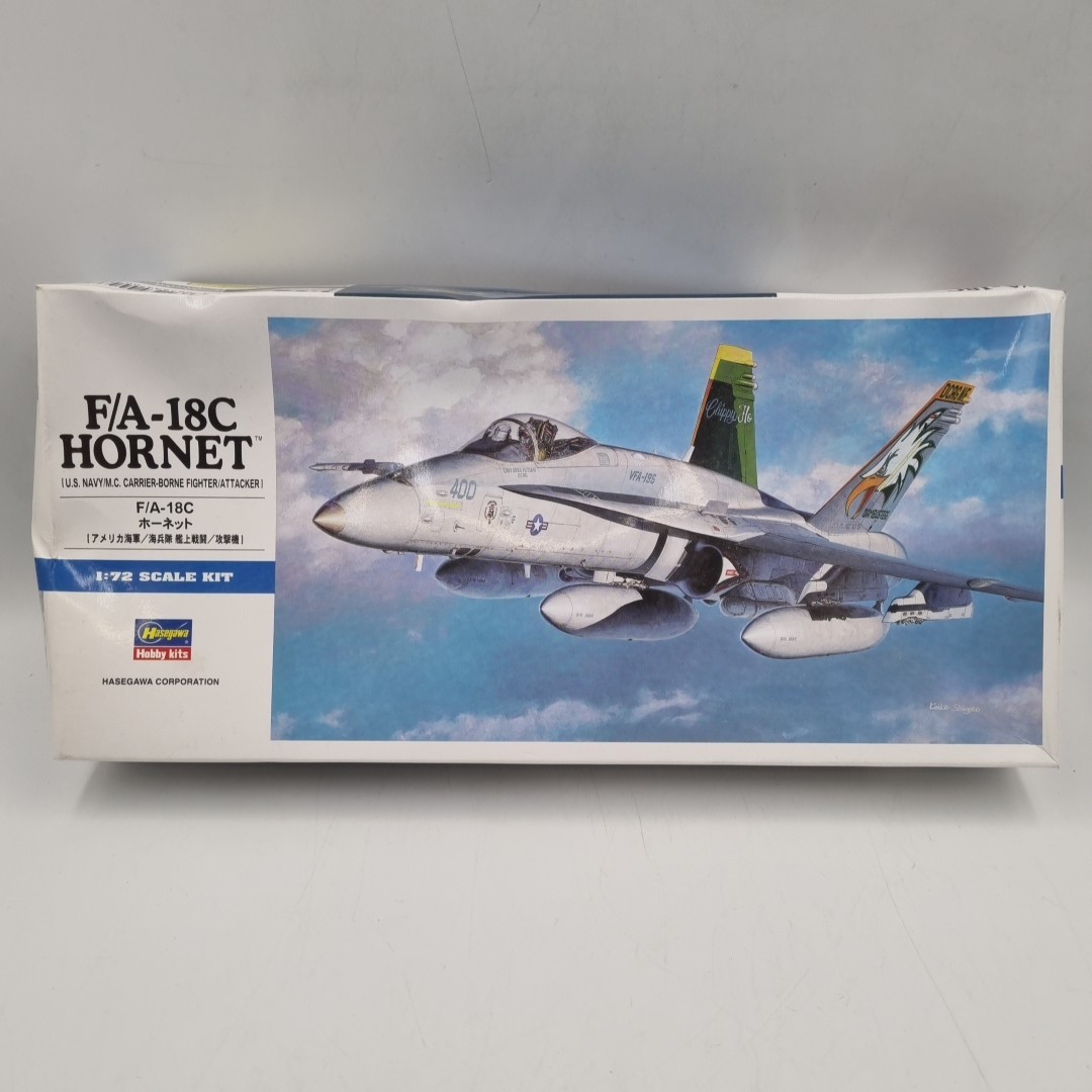 HASEGAWA 00438 F/A-18C Hornet 1:72 Plastic Aircraft Kit