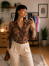 United Colors of Benetton Damen Bluse Basic L...