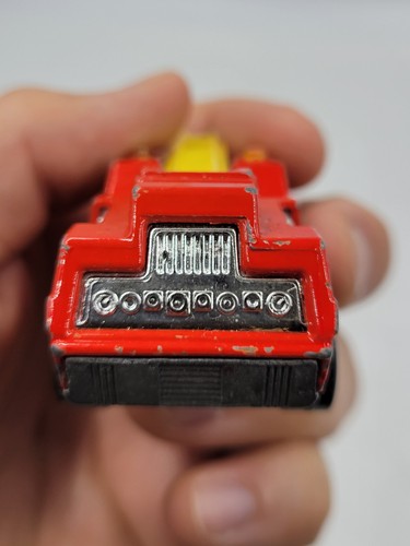 1975 Matchbox Superfast Blaze Buster Fire Ladder Truck No 22 Lesney England - Picture 10 of 15