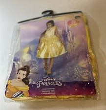 New Belle Classic Disney Princess Beauty  The Beast Costume, Small/4-6 NWT