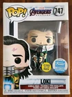 FUNKO POP MARVEL AVENGERS ENDGAME LOKI WITH TESSRAIACT GLOW SHOP EXCLUSIVE