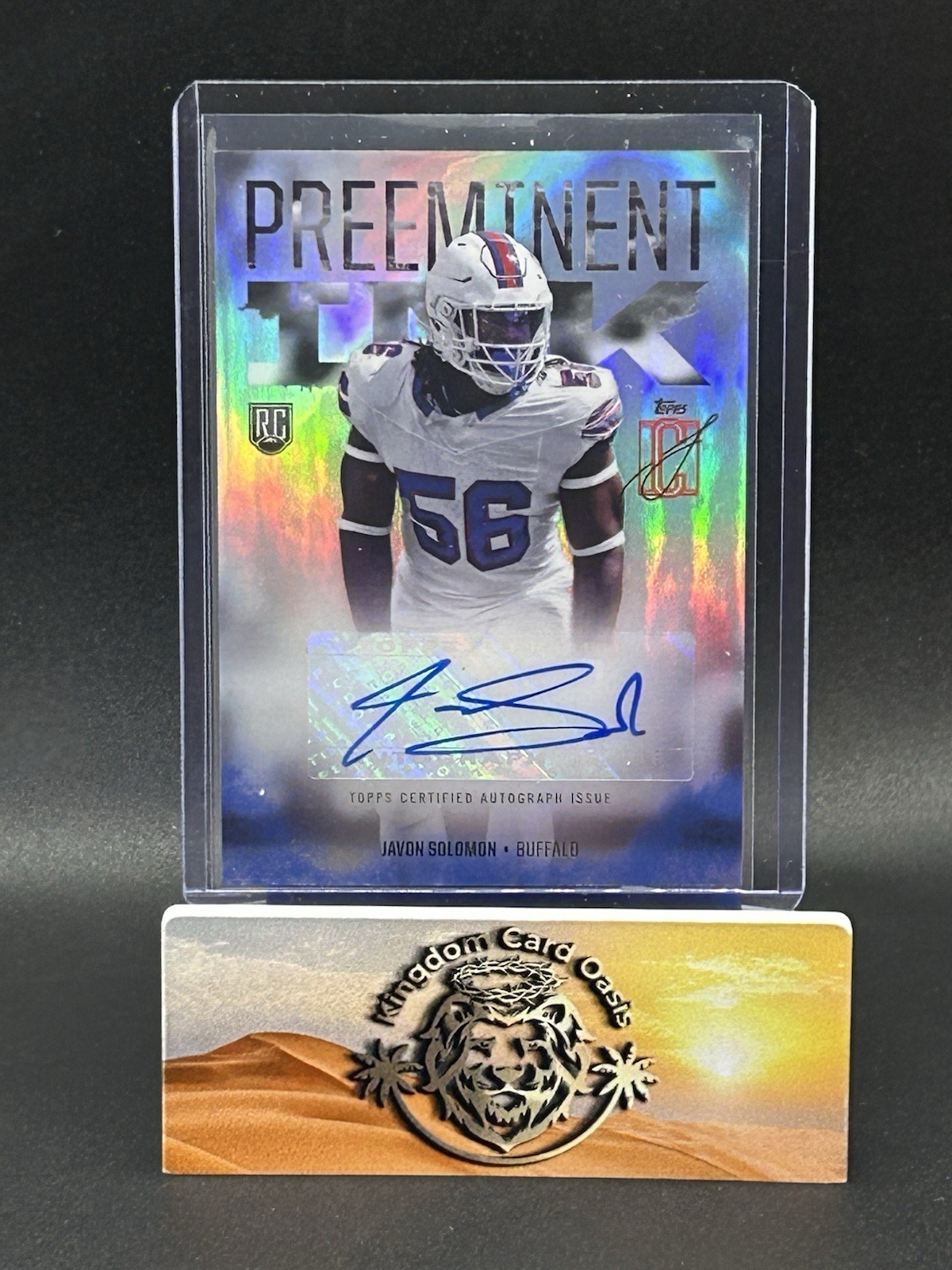 Javon Solomon Topps Signature Class Preeminent Ink #PIJSO Base