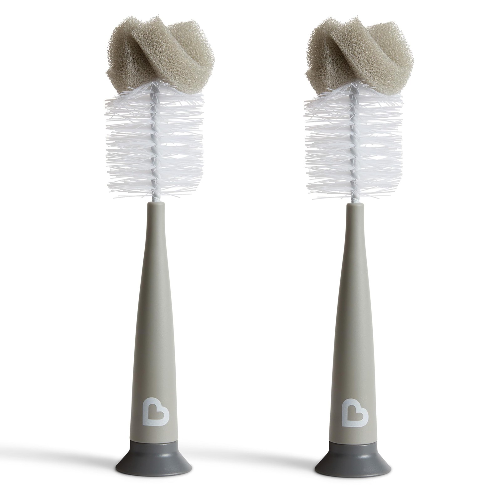 Munchkin&reg; Sponge&trade; Bottle Brush, Modern Design, 2 Pack, Gr