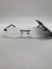 Foster Grant BLAKE +2.00 Men's Reading Glasses RIMLESS   READERS