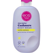 eos Cashmere Body Wash- Vanilla Cashmere, Creamy Gel with Shea Butter, 16 fl oz