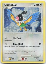 Chatot - Promo Diamond and Pearl Promos PR Colorless Holo DP14 2007 LP on eBay