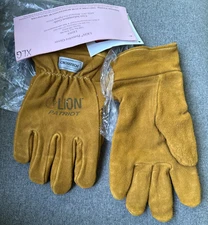 LION APPAREL PATRIOT Firefighting Gloves XL 80027G Crosstech NFPA 1971