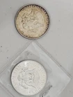 1964 Kennedy Half Dollar and 1965 Kennedy Half Dollar 64 is 90% 65 is 40% Silver