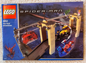 Vintage Lego Spider-Man set 4852 - The Final Showdown; complete w box/manual