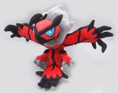 Pokemon Center Yveltal Boss Gokko RR Plush Toy Pocket Monsters Limited