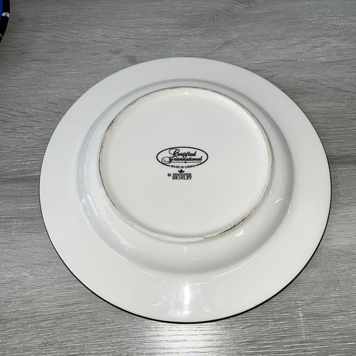 2 Jennifer Brinley Certified Inernational Plates Catch/Pasta of the Day 11.5" - Picture 5 of 6