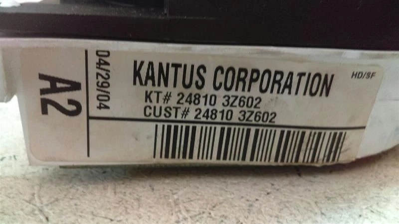 Speedometer Instrument Cluster 248103Z602 Fits 02-03 NISSAN ALTIMA Y28-184412 - Image 4 of 4