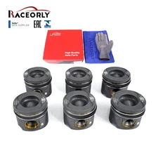 RACEORLY Pistons & Rings STD For Mercedes Benz ML350d GLS350 CDI W166 X166 OM642