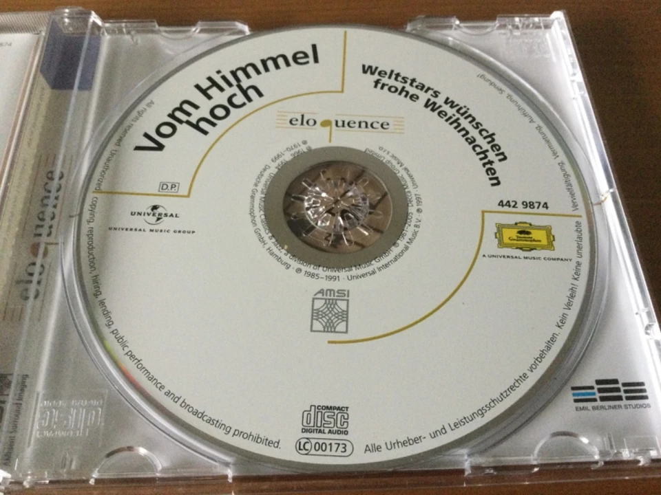 VOM HIMMEL HOCH Weltstars wünschen frohe Weihnachten: Carreras, Domingo, Karajan - Bild 3 von 4