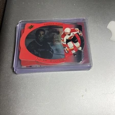 1996 SPx Theoren Fleury Die Cut Card