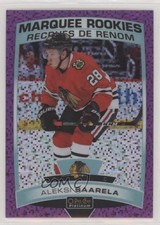 2019 O-Pee-Chee Platinum Marquee Rookies Violet Pixels 51/399 Aleksi Saarela 0b3