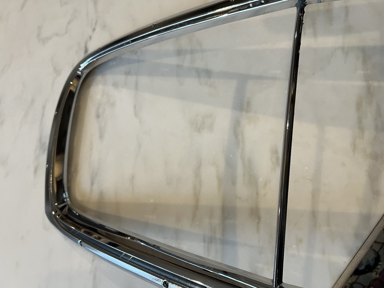 2014 Bentley OEM main radiator grill inserts + chrome grill surround trim