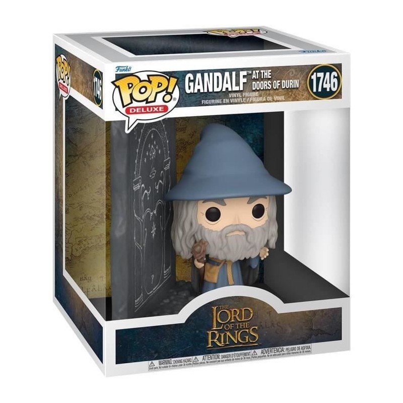 Figurine Funko Gandalf illumine votre decoration de bureau avec l'enigme de Durin